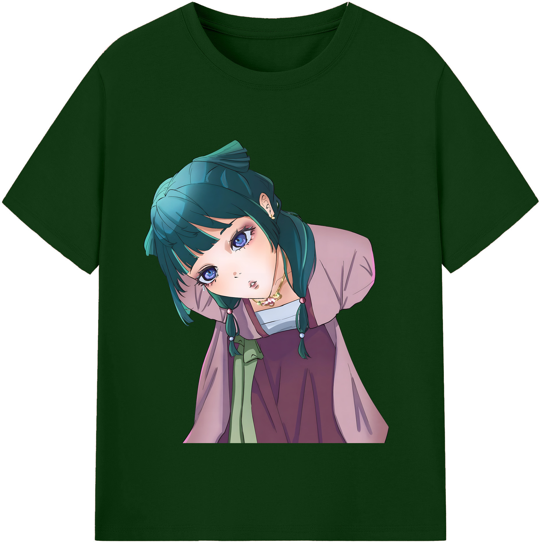 （画像用） 薬屋のひとりごと The Apothecary Diaries 綿100％半袖Tシャツ（フロントプリント）